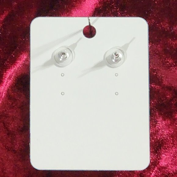 OLE Emerald white earrings new - Picture 2 of 4